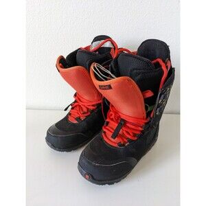 Burton Sapphire Snowboard Boots Women US 6 UK 4 Eur 36.5 Orange Black #10650102